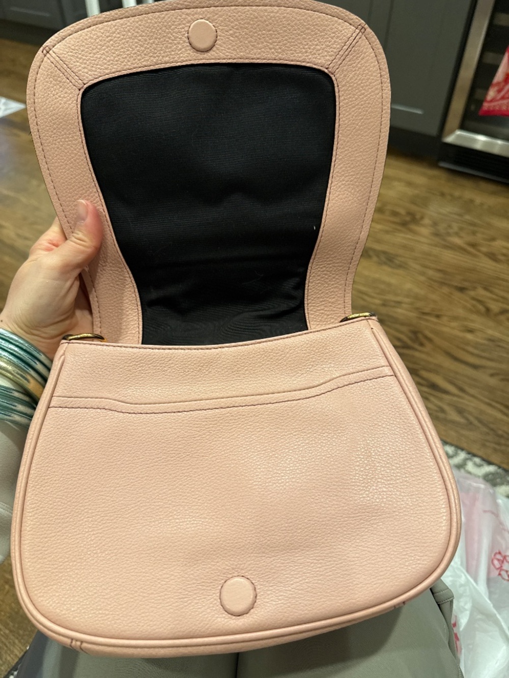 Marc Jacobs baby pink leather convertible crossbody bag - Picture 3 of 7